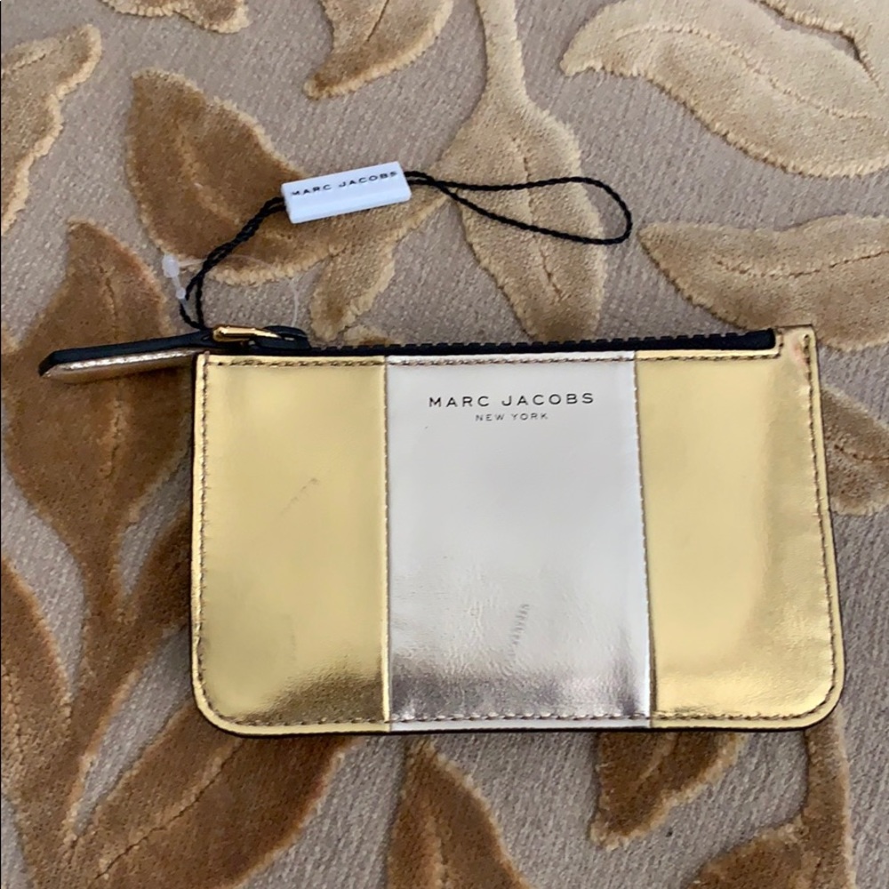 NWT MARC JACOBS Card holder with key ring